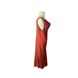 Photo of JM Studio Women's Red Sleeveless Dress Plus Size 16 100% Polyester