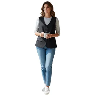 Photo of A New Day Women’s Carefree Crepe Vest Size Large Black