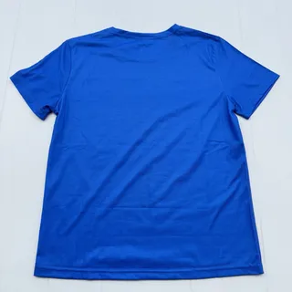 Photo of Unbranded Boys Basketball Player Graphic Shirt Blue Size 9-10