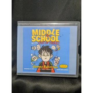 Photo of Middle School Get Me Out Of Here Unabridged James Patterson 3 Disks Audio Book
