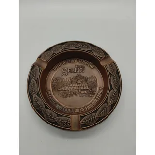 Photo of Winston Select Copper Bronze Ashtray Cigar Tray Round Vintage Collectible