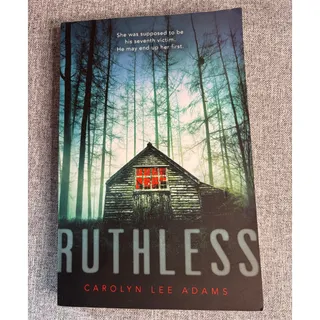 Photo of Ruthless Paperback Carolyn Lee Adams-EUC thriller suspense action YA Adult