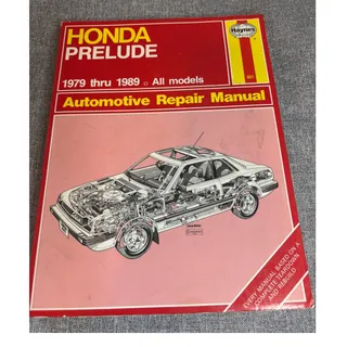 Photo of Haynes (601) 1979-1989 HONDA Prelude Auto Repair Manual All Models