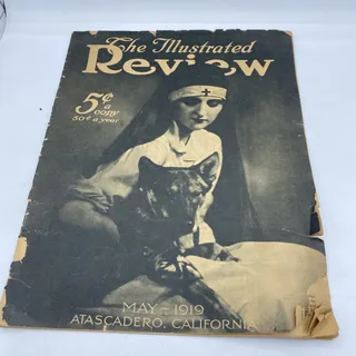 Photo of Illustrated Review 5/1919 Rare Articles/pictures About The Germans At War
