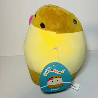 Photo of Squishmallows Koako Cookie Ice Cream Sandwich 7.5" Plush Pink Bow Jazwares