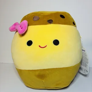 Photo of Squishmallows Koako Cookie Ice Cream Sandwich 7.5" Plush Pink Bow Jazwares