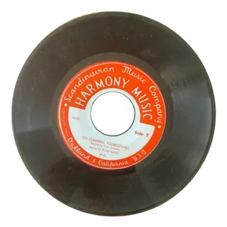 Photo of En Gammal Fabodvall Drommen om Mor 45 RPM Harmony Britta Sellen 1948 Swedish