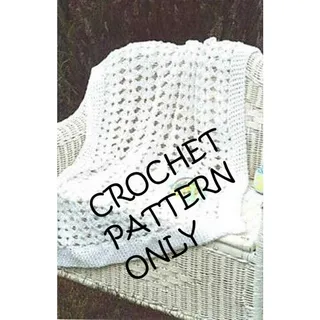 Photo of NWT Anita Closic Plymouth C118 Baby Blanket Fantasy Naturale Crochet Pattern