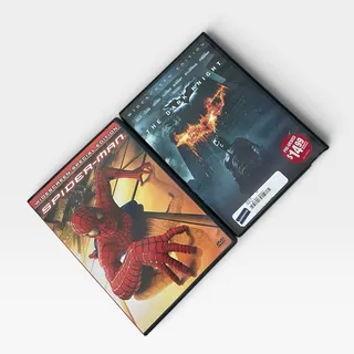 Photo of Spider-Man & The Dark Knight DVD Bundle