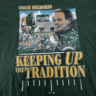 Photo of Vintage Green Bay Packers Shirt Mens XL NFL Football Holmgren Single Stitch Best