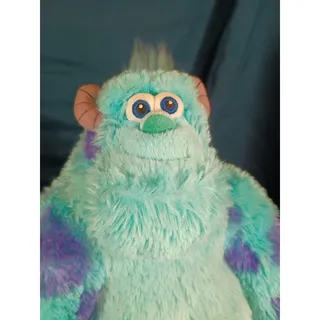 Photo of Disney Pixar Monsters Inc Sulley Plush 13” Stuffed Animal Disney Collection Blue