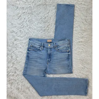 Photo of MOTHER The Dazzler Ankle Straight Leg Jeans 28 / 6
