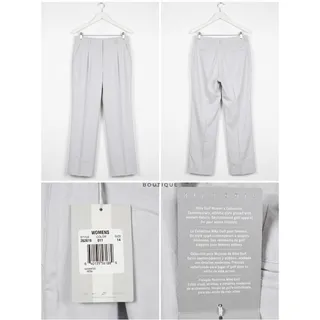Photo of Nike Golf Women's Collection Pleated Trousers Grey NWT Size 14