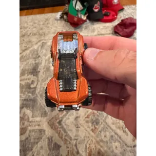 Photo of Hot Wheels Baja Truck Orange Metallic Off Road Pickup Die Cast 2015