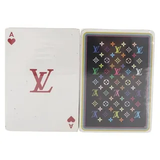 Photo of Louis Vuitton Monogram Multicolor Playing Cards Black