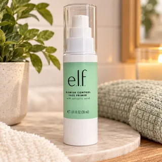 Photo of e.l.f. Blemish Control Face Primer Salicylic Acid 1.01 oz Clear