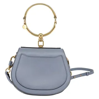 Photo of Chloe Leather Nile Handbag Light Blue