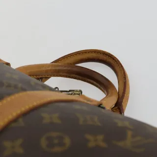Photo of Louis Vuitton Monogram Keepall 55 Travel Bag Brown