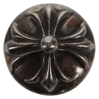 Photo of Chrome Hearts Cross Ball Button Hair Tie Concho Ag925 Silver