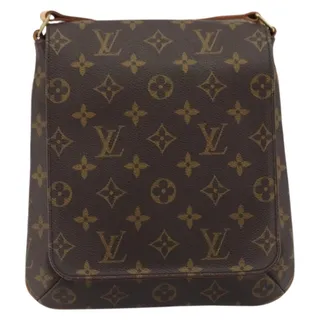 Photo of Louis Vuitton Monogram Musette Salsa Short Shoulder Bag Brown