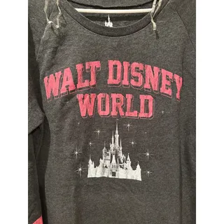Photo of NWOT Disney Parks Walt Disney World Long sleeve Athletic lightweight Sweater L