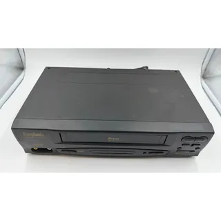 Photo of Symphonic SL240A 4-Head VHS VCR Player Recorder 19 Micron Tested No Remote