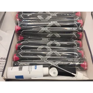 Photo of Geoleap Golf Grips 13 Pack Black Red Jumbo Grip Regripping Repair Kit