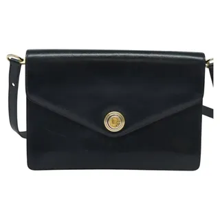 Photo of Dior Leather Shoulder Bag Black