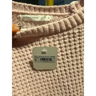 Photo of altar'd state cropped sweater