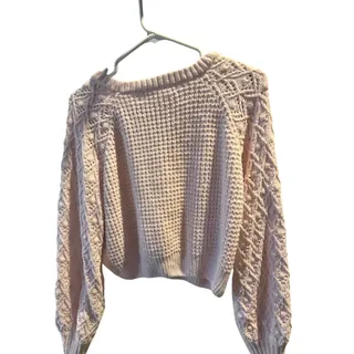 Photo of altar'd state cropped sweater