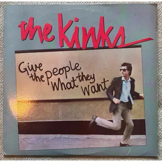 Photo of The Kinks Give The People What They Want LP Arista AL 9567 Vinyl Record G+/VG