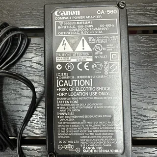 Photo of Genuine Original Canon CA-560 Compact Charger Power Adapter