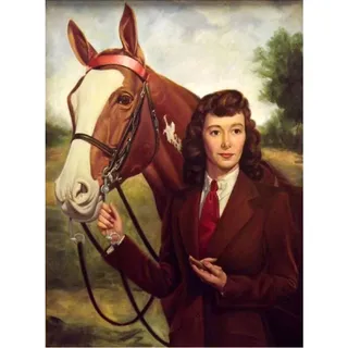 Photo of Jean McLean Kentucky Horsewoman – 17 Award Ribbons Collection Lot
