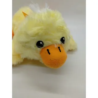 Photo of Yellow Duck Plush Stuffed Animal - Soft - Orange Beak Feet