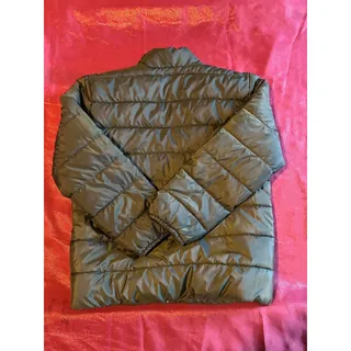 Photo of Childrens Place Puffer Jacket Boys XXL 16 Green Lightweight Packable Zip Coat