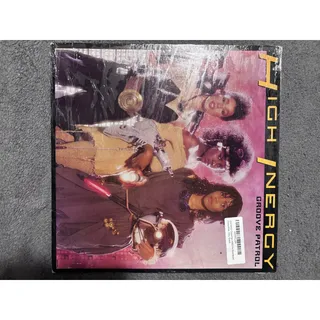 Photo of High Inergy Groove Patrol LP Vinyl Sealed Shrinkwrap Scuffed Cover R&B Soul