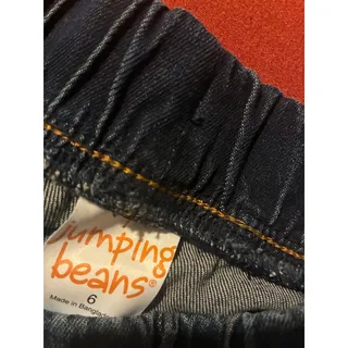 Photo of Jumping Beans Jeans Kids 6 Elastic Waist Dark Wash Straight Leg Denim