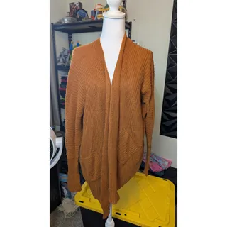 Photo of Say What? Women's Knit Cardigan Sweater Size Medium
