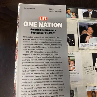 Photo of One Nation Special Edition : America Remembers September 11, 2001 by Life