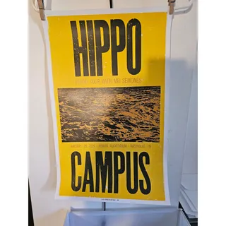 Photo of Hippo Campus - Ryman Auditorium 01-28-2025 DOS Poster - Hatch Show Print