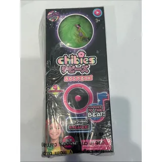 Photo of Chibies Boombox Plush flashes to the beat - Green new in box toy unisex