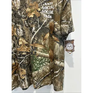 Photo of Anti Social Social Club Real Tree Collab hunt camo Short-Sleeve Tee Brown Green
