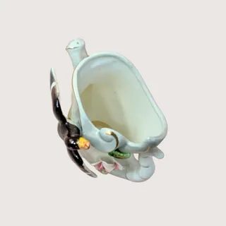 Photo of Vintage Thames Ceramic Duck Watering Can Vase