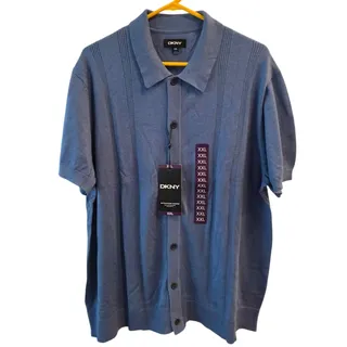 Photo of NWT DKNY Button Front Sweater - Men's XXL