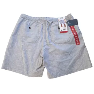 Photo of NWT GAP Men's XL Pull On Linen Shorts