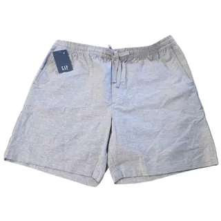 Photo of NWT GAP Men's XL Pull On Linen Shorts