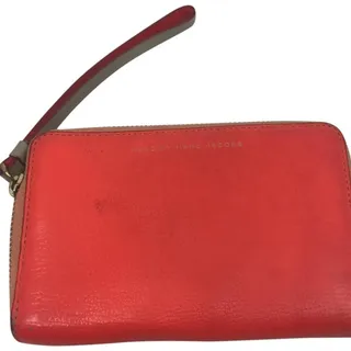 Photo of Marc By Marc Jacobs Red Leather Wristlet