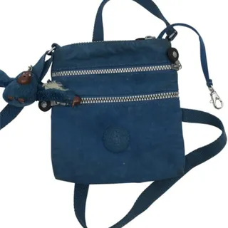 Photo of Kipling Blue Zip Nylon Cross Body Bag