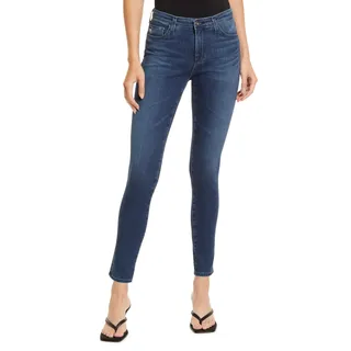Photo of Adriano Goldschmied Womens Legging Ankle Jeans Size 31R Blue Dark Wash Y2K 