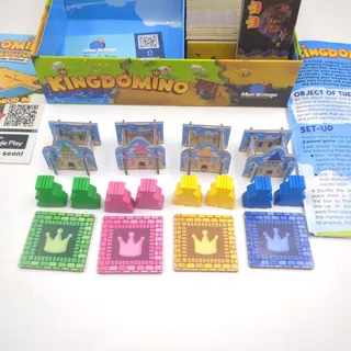 Photo of Kingdomino Board Game Complete Blue Orange Games Spiel des Jahres Winner